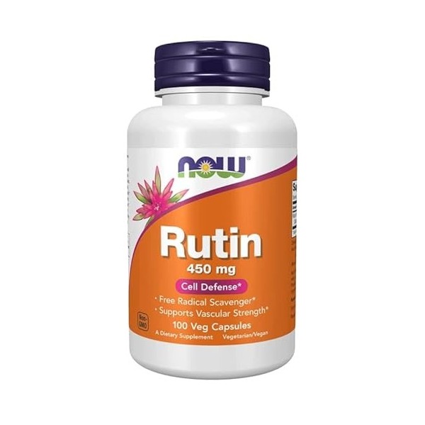 NOW Foods Rutine, 450 mg - 100 gélules