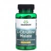 Swanson L-Citrulline Malate Complexe 750 mg – 60 caps, soutien pour lendurance et le système cardiovasculaire