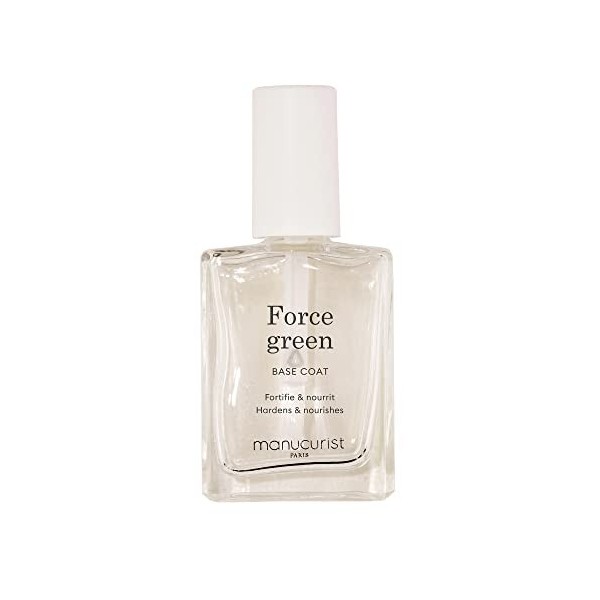 Base Coat Force Green 15ml Soins Ongles Mous et Cassants Manucurist