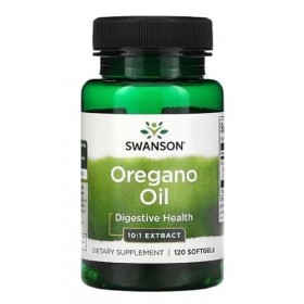 Swanson Huile dorigan 10:1 Extract, 120 Softgels, Soutien immunitaire naturel et propriétés antimicrobiennes
