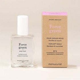 Base Coat Force Green 15ml Soins Ongles Mous et Cassants Manucurist