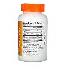 Doctors Best Lutéine & Zéaxanthine Soutient la santé des yeux Haute puissance 60 délicieuses gommes Protection contre le str