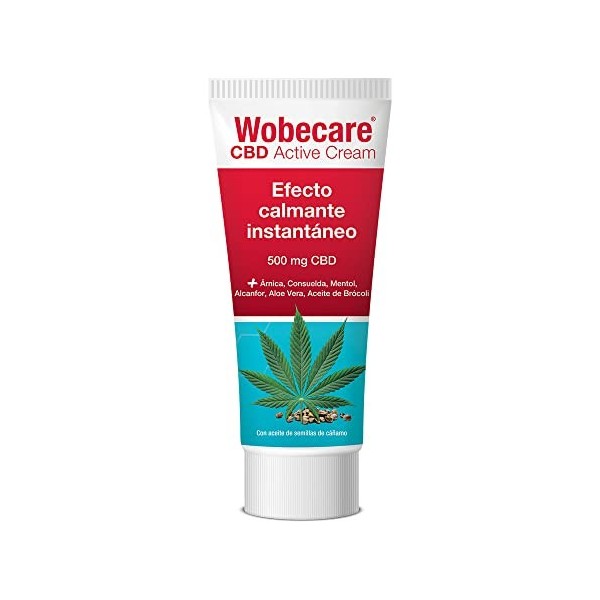 Wobecare CBD Active Cream - 100ml