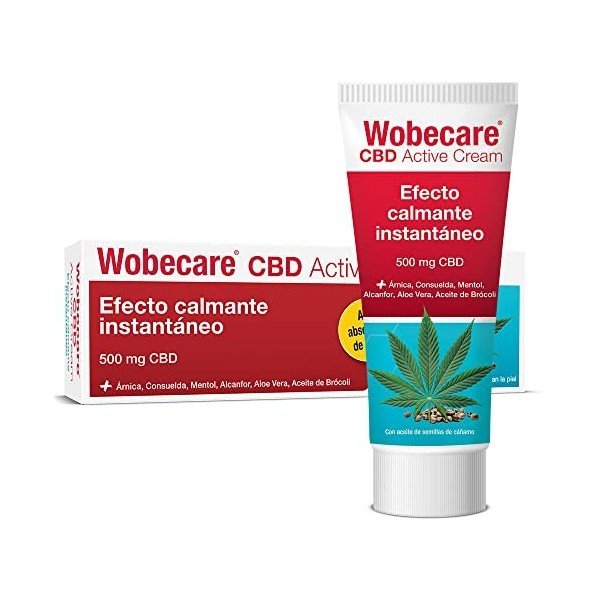 Wobecare CBD Active Cream - 100ml