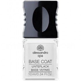 Alessandro Base Coat à Séchage Rapide à lHuile de Noix de Coco 10 ml