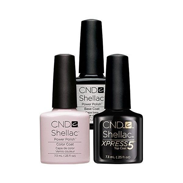 CND Shellac Xpress5 Beau Plus Base Top Coat 1er Set 1 x 22 ml