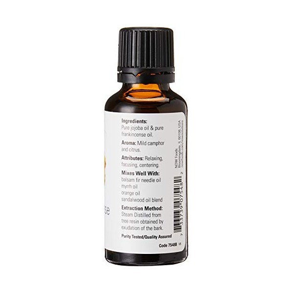 Essential Huile, Frankincense Huile 20% Huile Blend - 30 ml