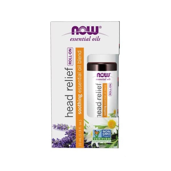 Essential Huile, Head Relief Blend Roll-On - 10 ml