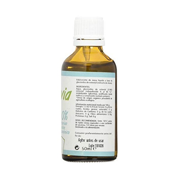 Nysbo Stevia Liquide 50 ml – 1 pièce