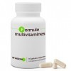 FORMULE MULTIVITAMINES * 750 mg / 60 capsules * Fer, magnésium, zinc, cuivre, chrome, manganèse, molybdène, sélénium, iode, c