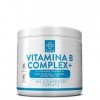 VITAMINE B COMPLEX à Haute Dose PiuLife® • 365 Comprimés Vitamine B6 B1 B2 B3 Niacine, B5, B7 Biotine, B9 Acide Folique et Vi