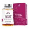 Vitamine B Complex AAVALABS [261mg] Complexe de 8 Vitamines B dont Vitamine B12, B6, B5, B3, B1, Biotine, Acide Folique - Com