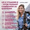 Vitamine B Complex AAVALABS [261mg] Complexe de 8 Vitamines B dont Vitamine B12, B6, B5, B3, B1, Biotine, Acide Folique - Com