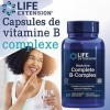 Life Extension, BioActive Complete B-Complex Complexe Complet de Vitamines B , 60 Capsules végétaliennes, Testé en Laboratoi