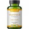 Biophénix Vitamine B biologique 90 gélules - Complément alimentaire BIO 100% naturel à base de végétaux - Vitamines B1, B2, B