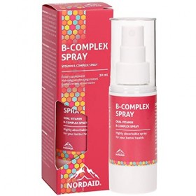 Vitamine B Complex Spray - Pour 2 Mois - Alternative aux gélules et aux gouttes - Vitamines B1, B5, B6, B9 et B12 - Vitamine 