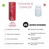 Vitamine B Complex Spray - Pour 2 Mois - Alternative aux gélules et aux gouttes - Vitamines B1, B5, B6, B9 et B12 - Vitamine 