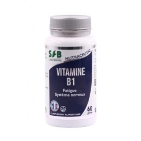 SFB Laboratoires - Vitamine B1 - Diminue la Fatigue - Soutient le Métabolisme Énergétique - Fonctionnement du Système Nerveux