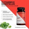 DESEJR Complexe de Vitamine B cure de 3 mois , Soutient le Système Nerveux, Contribue au Métabolisme Énergétique et au Fonct