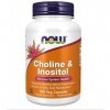 Now Foods, Choline & Inositol, 500 mg, 100 capsules végétaliennes, vitamine B