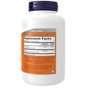 NOW Foods GABA avec vitamine B6 500 mg - 200 gélules