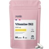 Vitamine B12 1000 µg Vegan, Cure de 2 mois, Réduit la Fatigue & Soutient le Système Nerveux, 60 Gélules Végétales, 100% Méthy