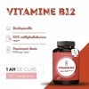 Vitamine B12 1000 µg Vegan - Complément Alimentaire Immunité, Fatigue, Énergie, Équilibre nerveux - 100% Méthylcobalamine Hau