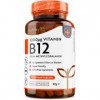Vitamine B12 1000mcg - 450 Comprimés Végétaliens Très Puissants Plus de 14 mois dapprovisionnement - Supplément B12 Très P