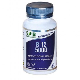 SFB Laboratoires - Vitamine B12 5000 - Methylcobalamine - 30 comprimés