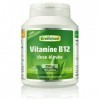 Greenfood Vitamine B12 méthylcobalamine , 250 μg, dose élevée, 150 gélules - pour plus d’énergie. SANS additifs artificiels.