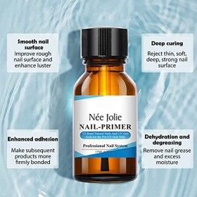 Nail Primer et HEITIGN Nail Dehydrator and Primer Set Balance and Prevention Professional Manucure Set