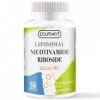 Liposomal Riboside de nicotinamide avec TMG et trans-ptérostilbène, haute puissance 2000 mg, supplément NR ultra pur pour sti