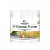 D-Ribose en poudre 300 g avec vitamines B3 et B5-100% pur sans additifs - pour le métabolisme énergétique - qualité pharmacie