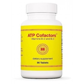 Optimox, ATP Cofactors, avec Riboflavine B2 et Niacine B3 , Hautement Dosé, 90 Comprimés végétaliens, Testé en Laboratoire