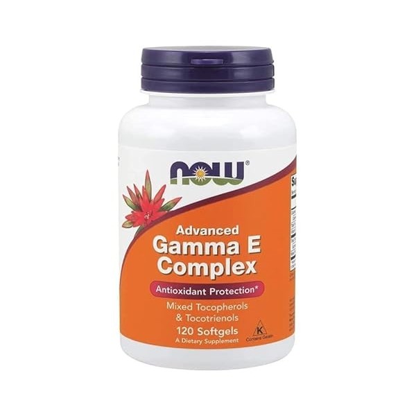 NOW Foods Advanced Gamma E Complex, 120 gélules