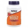 NOW Foods Advanced Gamma E Complex, 120 gélules