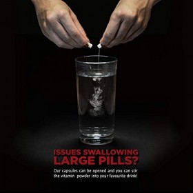 Vitamine B5 Acide Pantothénique 500mg - 100 Capsules 3+ mois à Désintégration Rapide, Chacune avec 500 mg Vit B5 Acide Pant