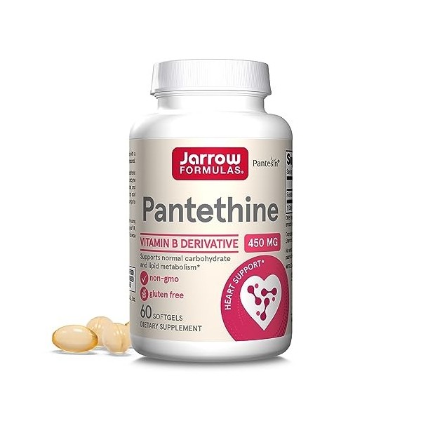 Jarrow Pantethine 450 450mg, 60 Softgels 