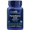 Life Extension, Pantothenic Acid Acide Pantothénique , 500mg Vitamine B5, Hautement Dosé, 100 Capsules végétaliennes, Testé 