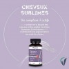 Vitavea Bien-être - Gummies Cheveux Sublimes - Favorise la Pousse des Cheveux - Biotine, Levure de Bière, Kératine, Zinc, Col