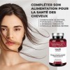 POUSSE CHEVEUX Très Rapide - Cure Croissance & Fortification - Vitamines Anti-Chute Cheveux - Complément Alimentaire Cheveux 