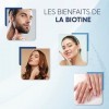 Biotine Pour Cheveux 10000 mcg + Zinc + Sélénium, 365 Comprimés Vegan Pour 1 An - Biotine Sans Excipient - Vitamine B8 Avec