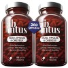 BIOTINE + ACIDE HYALURONIQUE + SILICIUM BIO + ZINC + SÉLÉNIUM + VITAMINES B5 B6 B8 B9 & C | 180 Gélules Vegan | Pousse Rapide