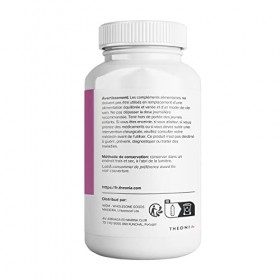 Theonia Supplément complexe de biotine - avec biotine, sélénium et zinc - Soutient les cheveux, les ongles et la peau - Végét