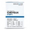 GRANIONS PRO KERACYS 4-EN-1 | Anti-chute Cheveux + Force + Croissance + Brillance | FORMAT 1 MOIS : 90 Gélules | Fabriqué en 