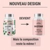BIOTINE - 1 an d’Approvisionnement 365 Comprimés - Cheveux, Ongles, Peau - Fabriqué en France