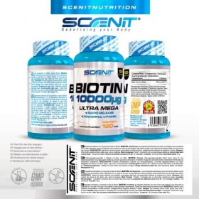 Biotine cheveux - Biotine 10000 mcg - Biotine - Vitamine biotine - Biotine cheveux 10000 mcg - Vitamines cheveux - Vitamine c