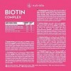 Biotine 10.000 mcg par dose - Croissance des Cheveux et Entretien des Ongles - Biotine avec Zinc, Sélénium, Vitamines D et E 