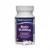 Biotine 10,000mcg - 120 Comprimés - Jusqu’à 4 mois de Bienfaits - SimplySupplements