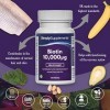 Biotine 10,000mcg - 120 Comprimés - Jusqu’à 4 mois de Bienfaits - SimplySupplements